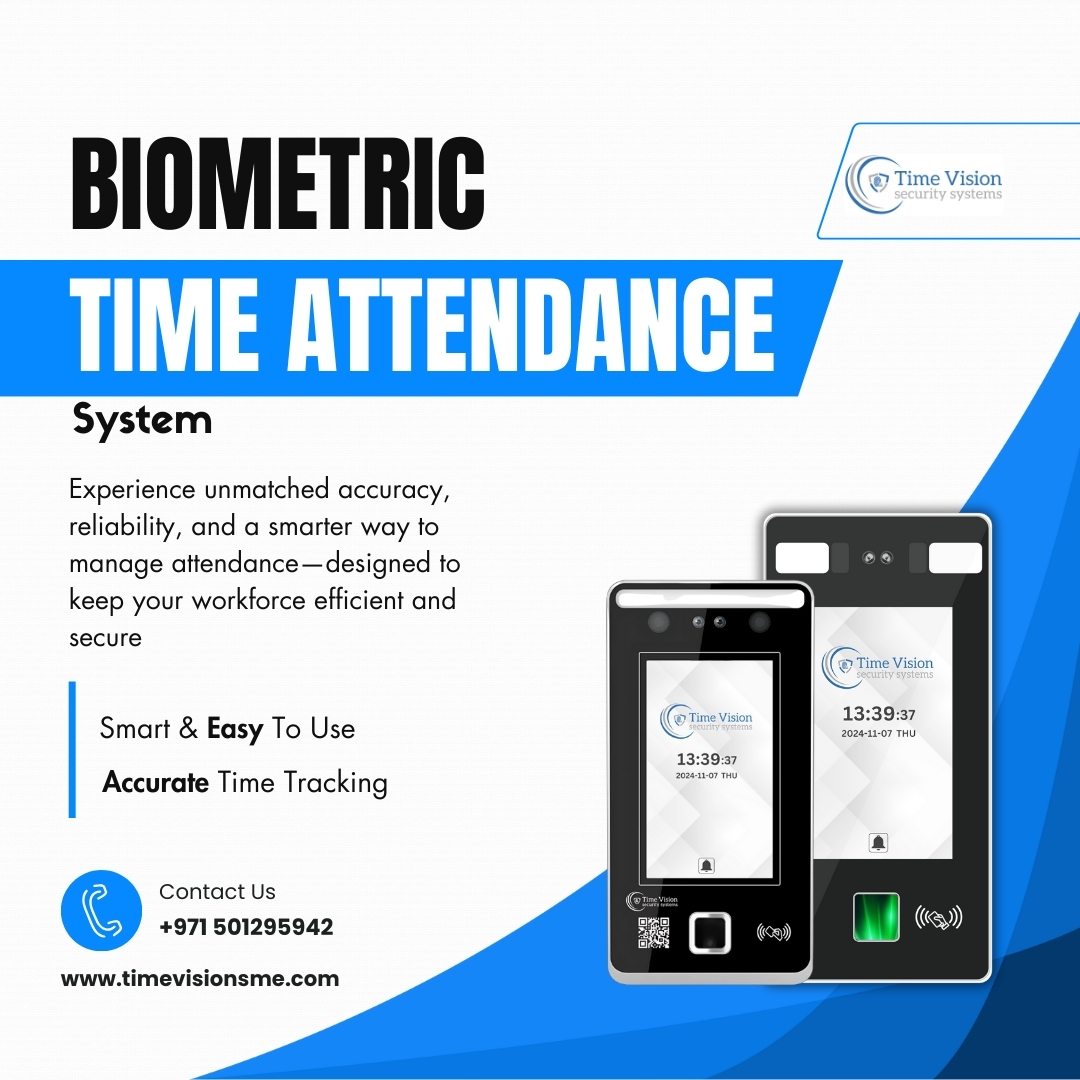 timevisionllc's tweet image. 𝑹𝒆𝒂𝒍-𝒕𝒊𝒎𝒆 𝒆𝒎𝒑𝒍𝒐𝒚𝒆𝒆 𝒕𝒊𝒎𝒆 𝒂𝒕𝒕𝒆𝒏𝒅𝒂𝒏𝒄𝒆.

No paperwork. No errors. Just biometric precision.

✅ Face/Fingerprint/Phone

Let&apos;s Upgrade
🌐 timevisionsme.com/time-attendanc…

#TimeAttendanceUAE #SmartWorkforce #BiometricSolutions #TimeVisionUAE