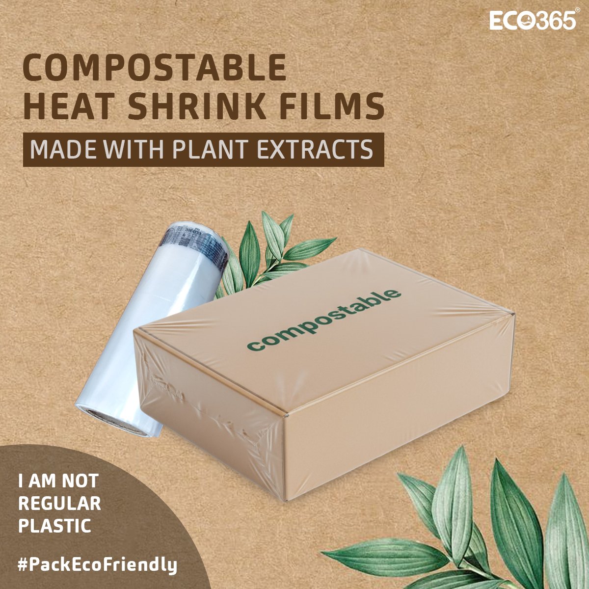 Eco365_Gogreen's tweet image. ♻️ The Future of Packaging Is Here — Clean, Green &amp;amp; Compostable! 🌱

Our new eco-friendly heat shrink film composts in just 60–180 days, leaving zero microplastics &amp;amp; zero harm.

✅ 100% Compostable
✅ Certified &amp;amp; Sustainable

eco365.co.in/compostable-pl…

#Eco365 #CompostablePackaging