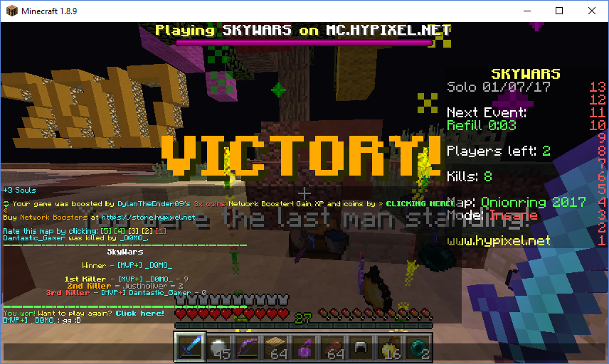 Domo SKYWARS real tweet media