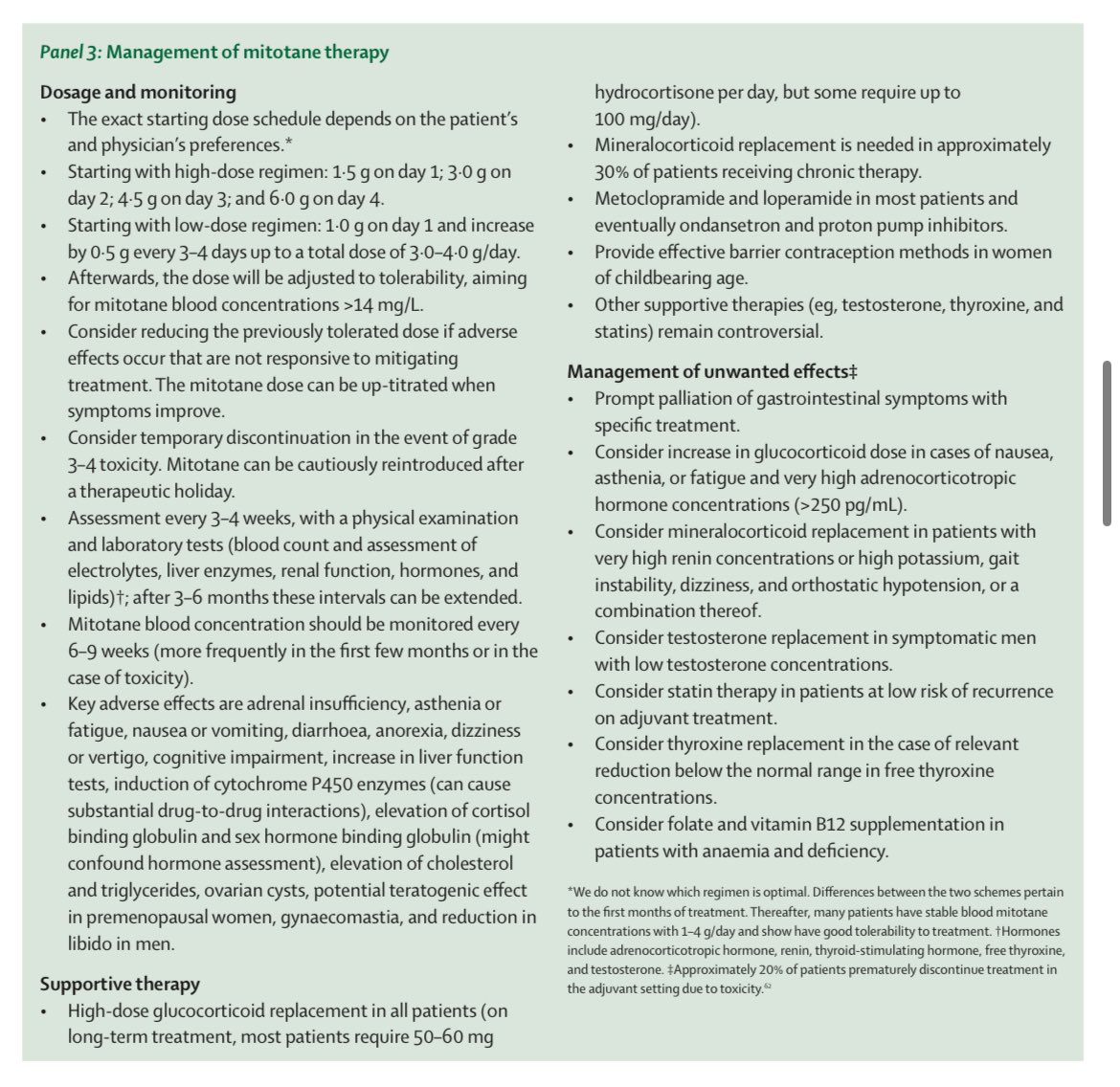 📗Adrenocortical carcinoma: a practical guide for clinicians
<a href="/TheLancetEndo/">The Lancet Diabetes & Endocrinology</a> 

✅Very nice source for practice
✅Diagnosis, treatment algorithm, systemic treatment, mitotan management

👉thelancet.com/journals/landi…

#cancer #oncology #MedX <a href="/OncoAlert/">OncoAlert</a>