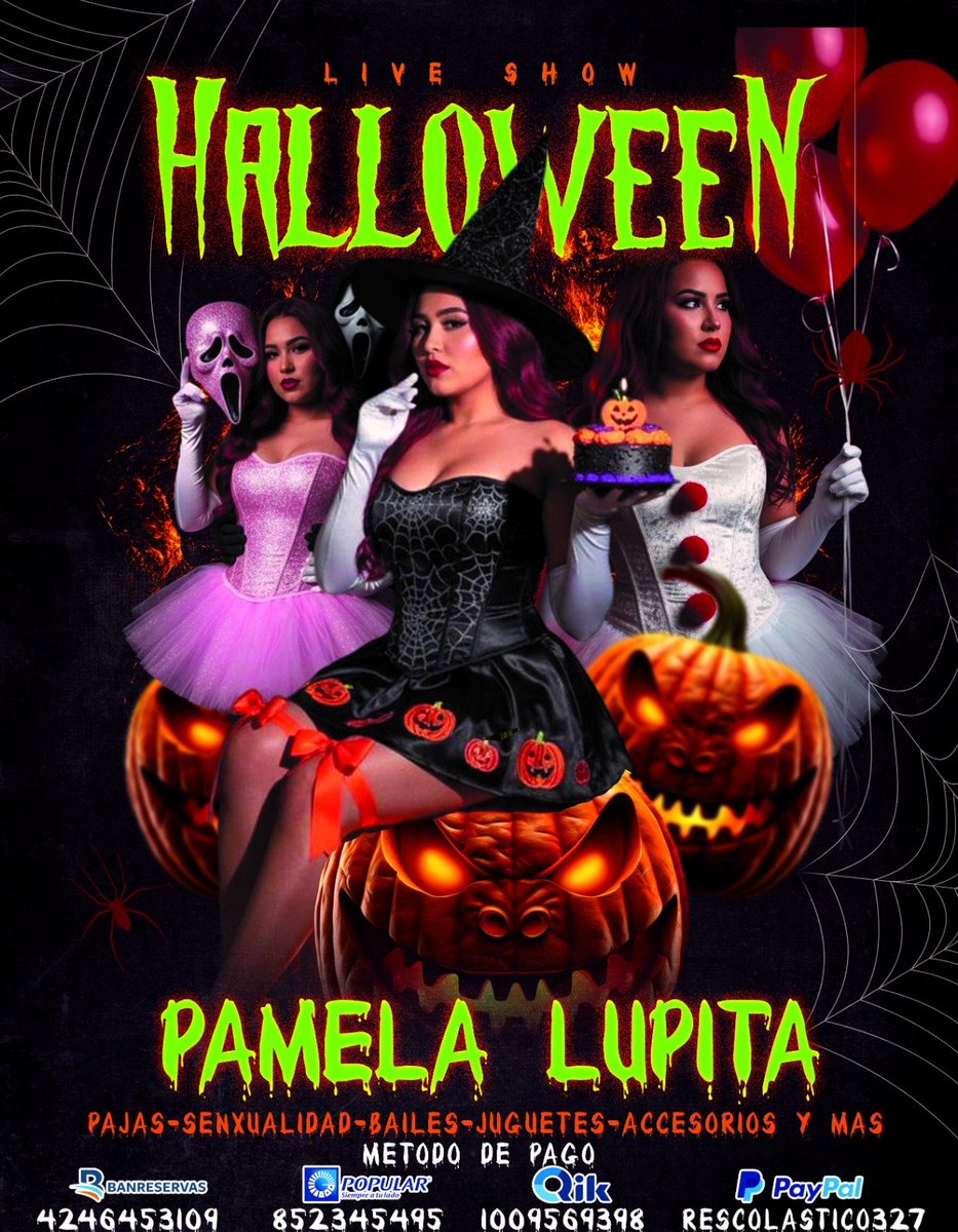 DesignsMichel's tweet photo. Esa noche de Halloween fue muy rica con mucha diversión, sensualidad y mucha leche @jadelyssnicole https://t.co/jIYS5NSqpY