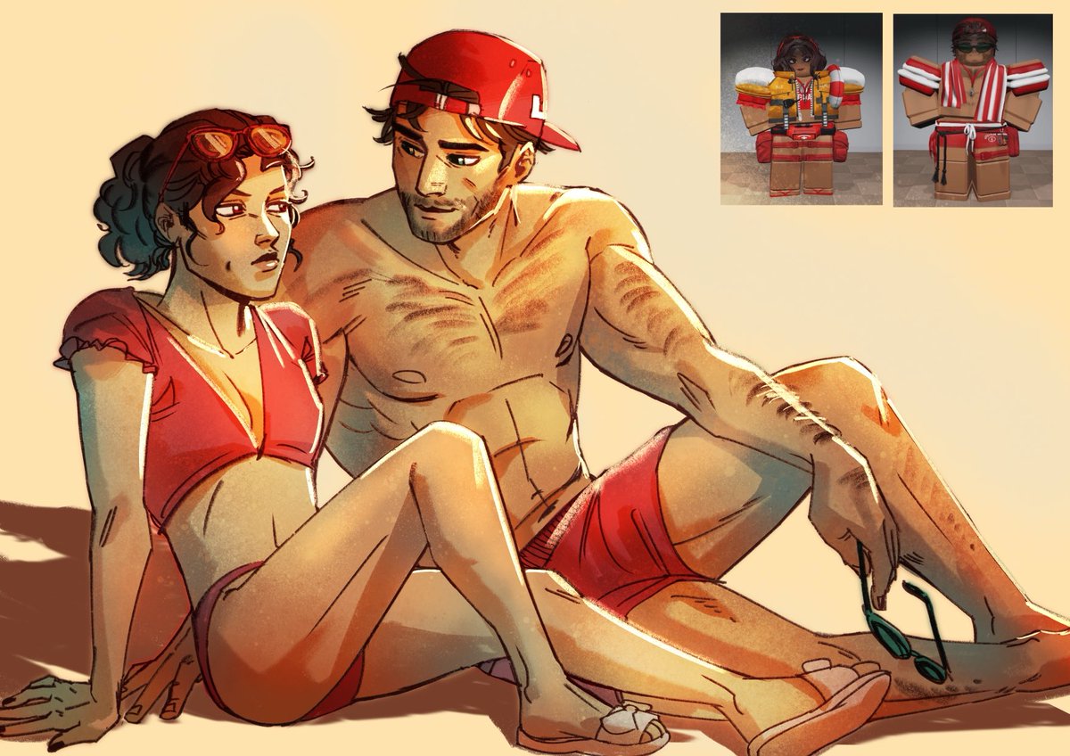 Lifeguards who would watch you drown for entertainment #daybreakroblox