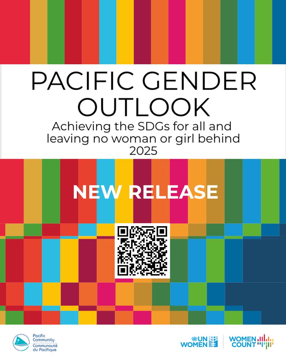 unwomenpacific's tweet image. #Pacific | 📊NEW RELEASE: Pacific Gender Outlook

We’re proud to launch the Pacific Gender Outlook, a vital tool for inclusive policy-making in the Pacific.

Produced by @UN_Women  and @spc_cps 

👉🏾 unwo.men/ouIY50Xlyuj
#GenderData #WomenCount #SDGs