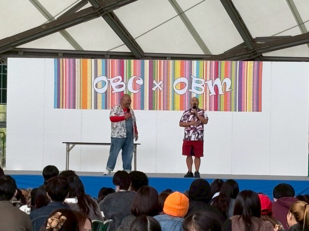 kurochan96wawa's tweet image. 【OBC&amp;amp;OBM合同学園祭】

楽しかったしんよー！
クロちゃんと結婚したいって言ってくれてたのに、最後には2人にフラれるとか、なんなのぉー(；ω；)

リチーーーー！！

#クロちゃん　#ヒロくん
#OBC #OBM
#学園祭