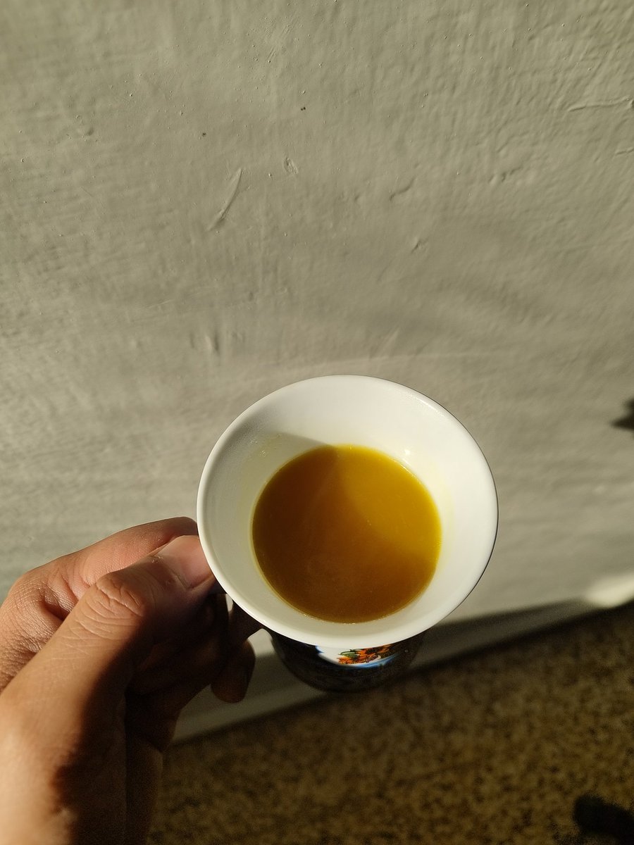 Having bone broth for breakfast, but since it's Halloween we calling it skeleton stew 🎃 ☠️