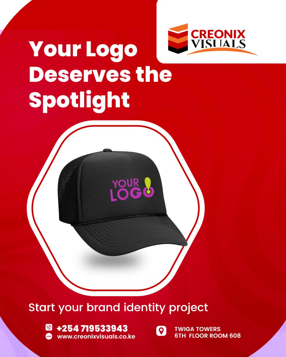 CreonixVisuals's tweet image. Your logo deserves the spotlight! 
Create a bold and memorable identity with Creonix Visuals.
Start your brand project today.
creonixvisuals.co.ke
#Linglingkwong #miko_Art #MasterChefCelebrityArgentina