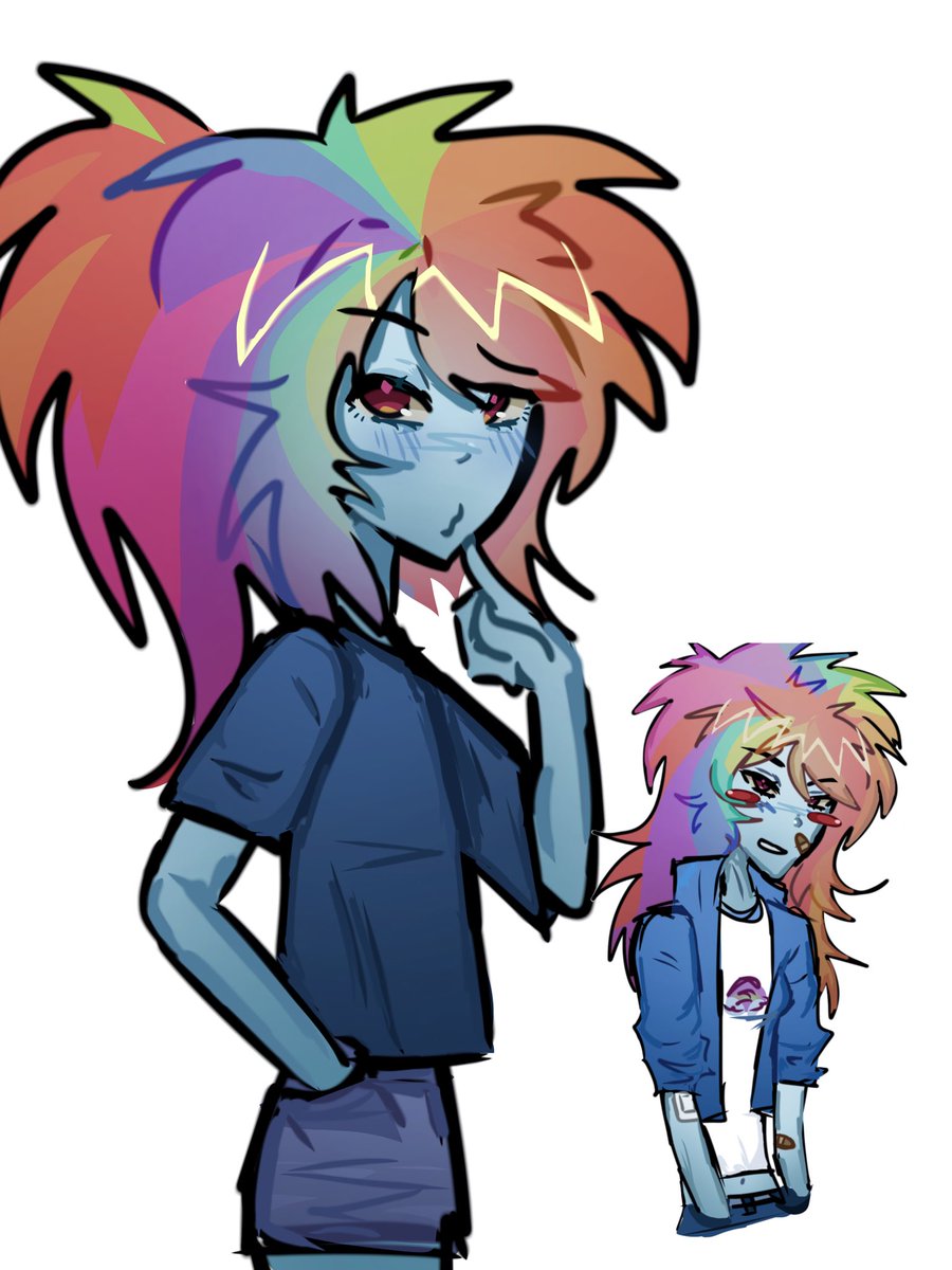 flosperia's tweet image. more rainbow dash 😭😭😭😭🫩

#rainbowdash #mylittlepony