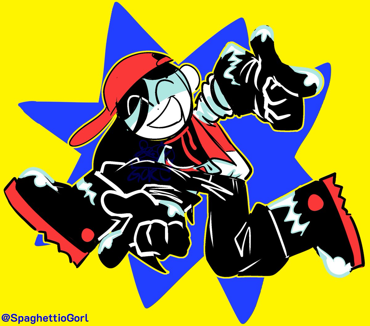 SpaghettioGorl's tweet image. i love drawing this bitch with her big ass rubber gloves and her big ass rubber boots #YiXi #butchervanity #SynthV #flavorfoley_fa