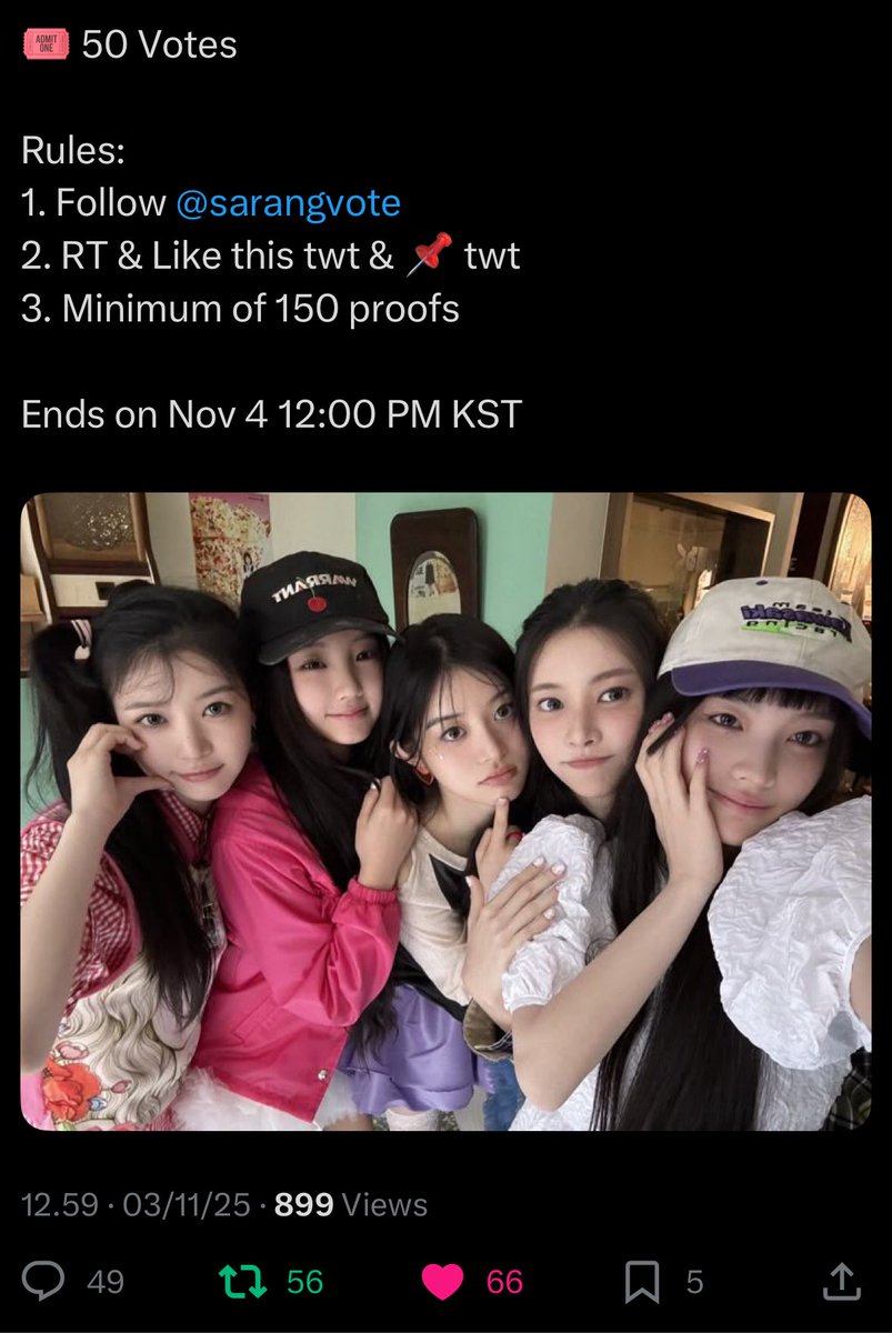 qarkminju's tweet photo. @leewonisfp @sarangvote for #ILLIT https://t.co/4uy7ai3imS