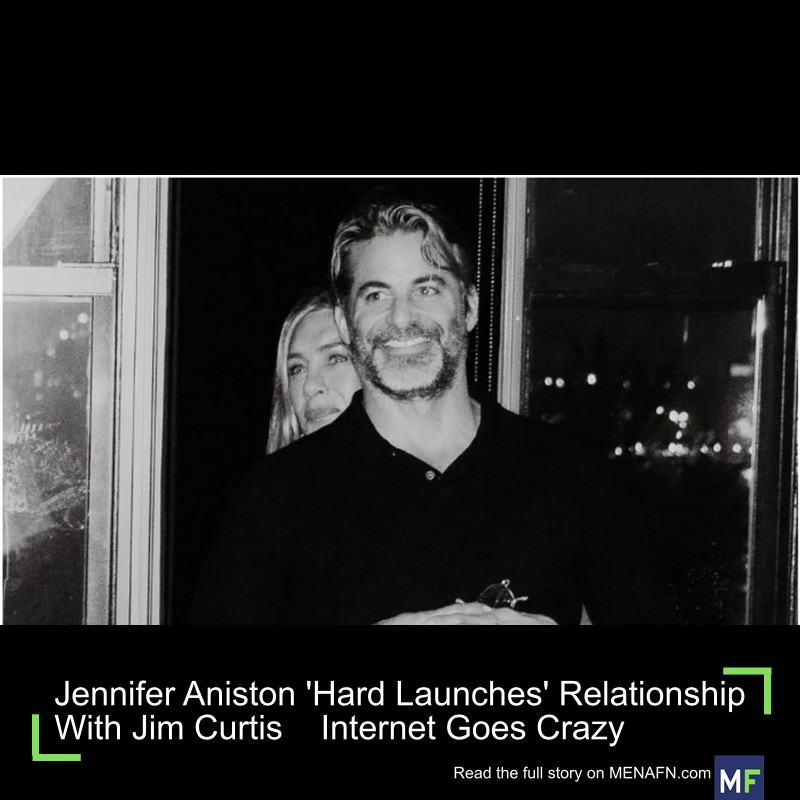 MENAFN's tweet image. Jennifer Aniston 'Hard Launches' Relationship With Jim Curtis Internet Goes Crazy #Jennifer #Aniston #'Hard #Launches' #Relationship #Curtis #Internet #Goes #Crazy #Facebook #Twitter #Meta #Instagram #TikTok dlvr.it/TP2MFY