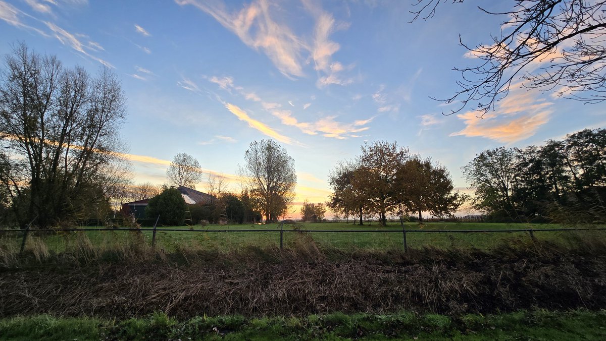 Mooie start van de dag