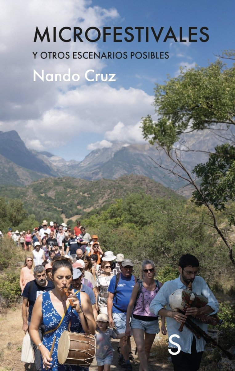 (1) Doble apuesta en Sílex. Dos libros sobre micro/mini festivales, uno con la firma de Nando Cruz y el otro de la mano de Luis Benavides. En librerías el 12 de noviembre.