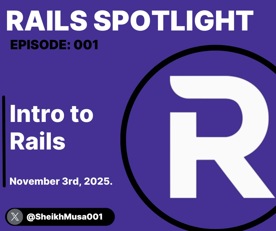 ⬛ RAILS SPOTLIGHT ⬛
✍️ Sheikh Musa

Hey, Welcome.🫶
This is "RAILS SPOTLIGHT", where I'll be breaking down the tech that's rebuilding trust in trading.💯 
No jargon. No gatekeeping. Just clarity.✅

Let's shine the light on Day 1🔥

💡WHAT IS RAILS?
CEXs give you speed.
DeFi