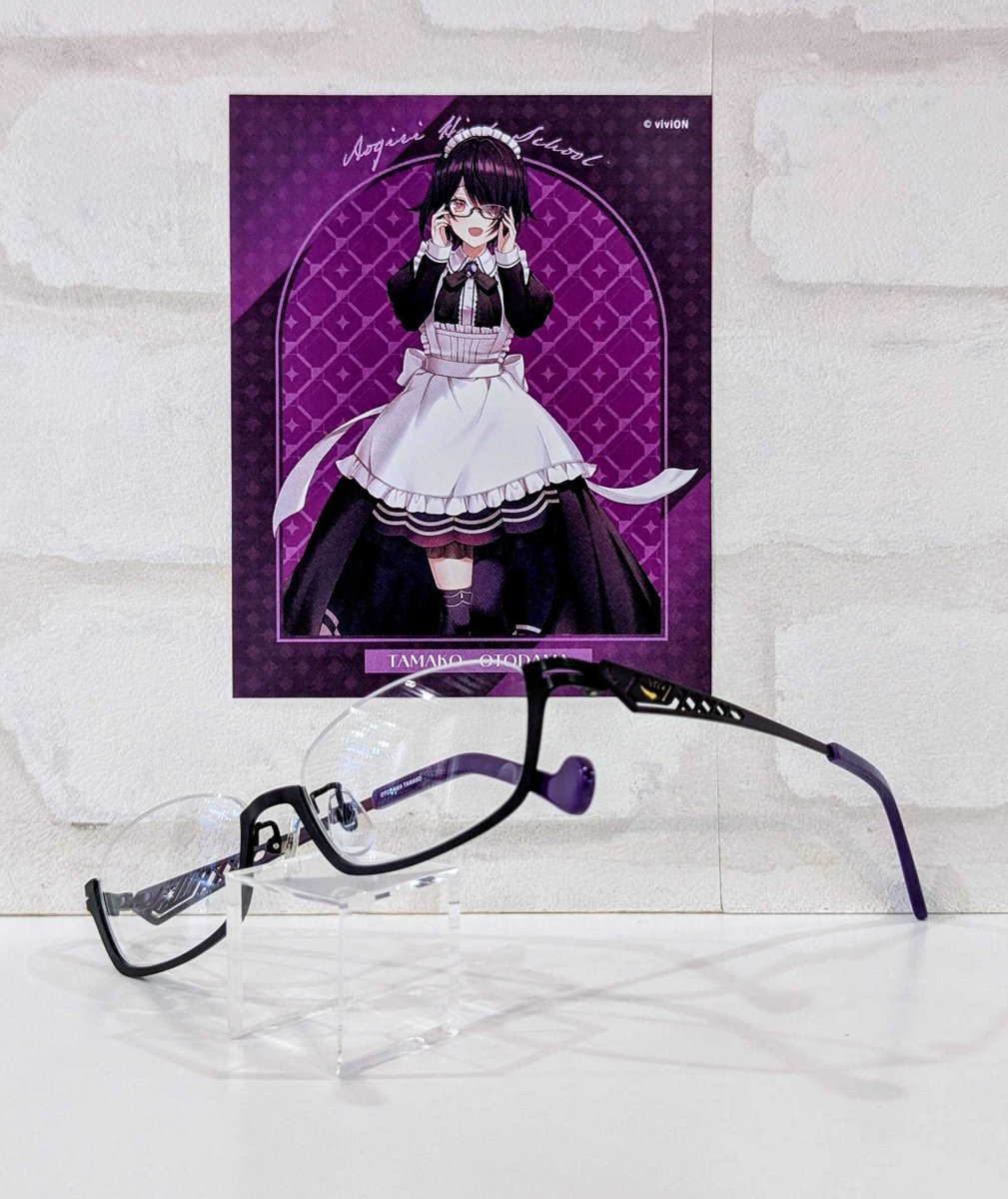 あおぎり高校 × 執事眼鏡eyemirror】 本日より『あおぎり高校』音霊魂