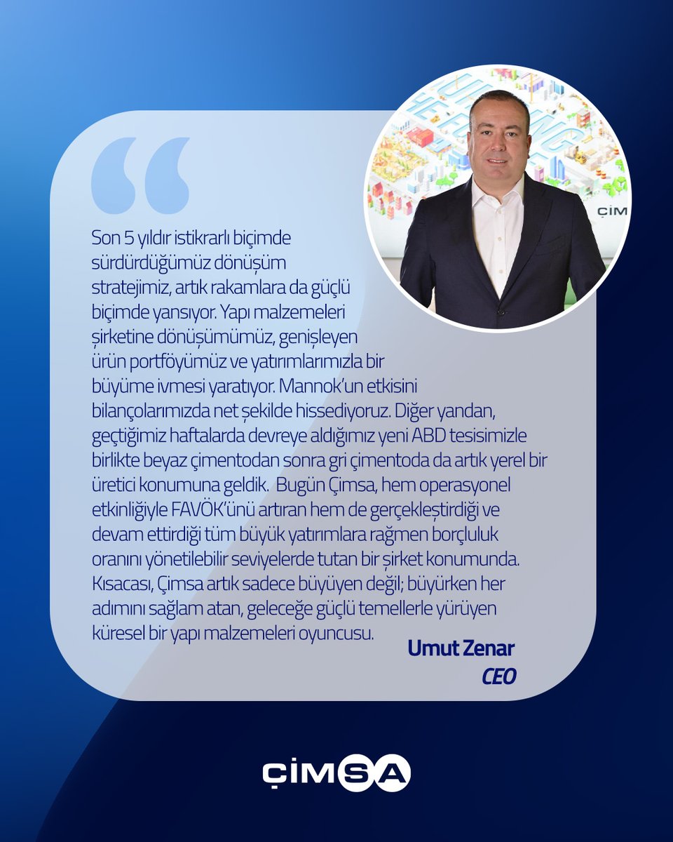2025’in ilk 9 ayında güçlü finansal performansımızı sürdürerek satışlarımızı reel olarak %34 artırıp 33,1 milyar TL ciroya ulaştık.

5,8 milyar TL FAVÖK elde ederek operasyonel verimliliğimizi ve finansal disiplinimizi bir kez daha gösterdik.

Finansal ve stratejik hedeflerimizin