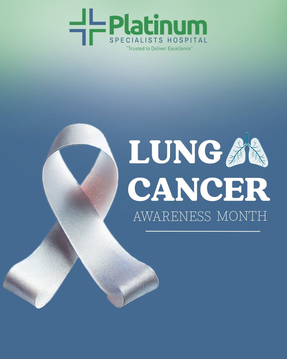 November we raise awareness of Lung Cancer and stand with those impacted by the disease.

✨Early detection can save lives.✨Go for screening and tests.

Visit us at Plot 113 Along Buganda Road or call 
039 2176915 / +256 752 018872 for appointments with our
Pulmonologist.