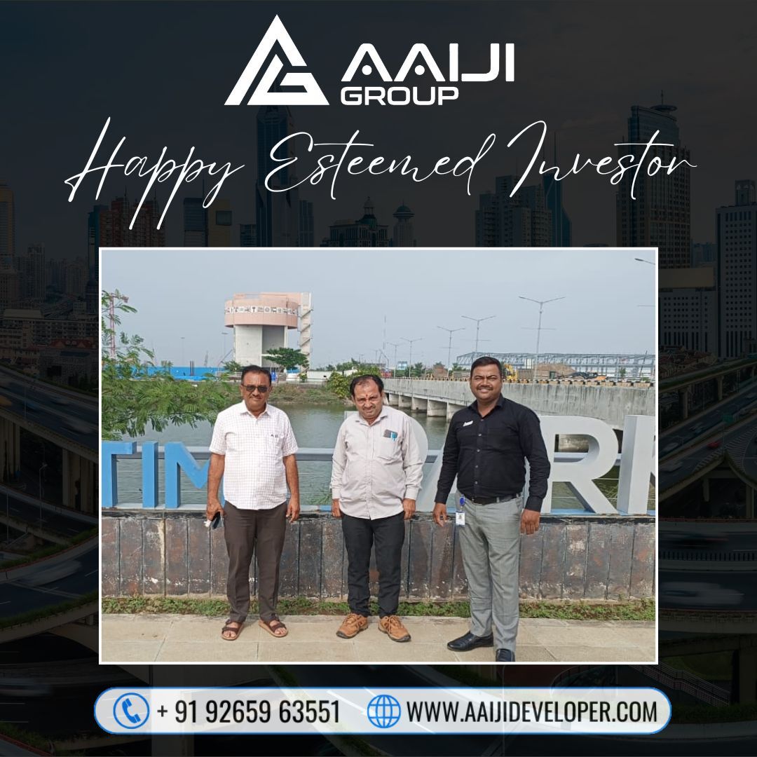 Aaijiinfraspace's tweet image. 🤩Happy Esteemed Investor🤩

#AaijiGroup welcomes you to be a part of our Investor family and Own Premium #Plots in India&apos;s first Smart City project in Gujarat, #Dholera #SIR. 🤩💥
👇👇
📞 +91 92659 63551.
Visit Our Website:aaijideveloper.com

#AAIJIGroup #AaijiGroupDholera