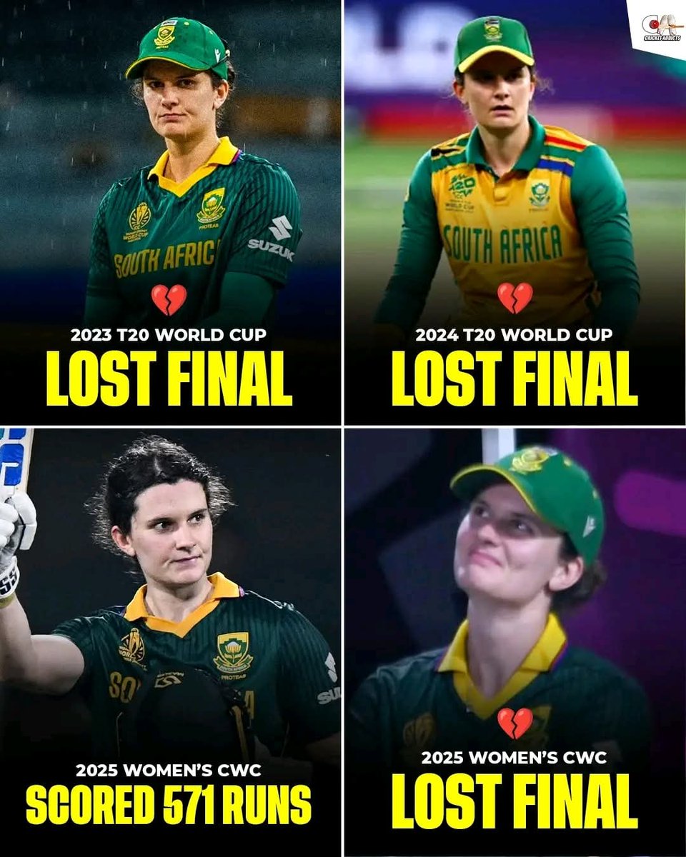 Success has a thousand loving companions,
But failure is always alone.
It cries silently,
And then rises with the next dream." The captain of the South Africa women's cricket ODI team, who rises every time, is a part of life. <a href="/LauraWolvaardt/">Laura Wolvaardt</a>
#WomensWorldCup2025
#WomensCricket