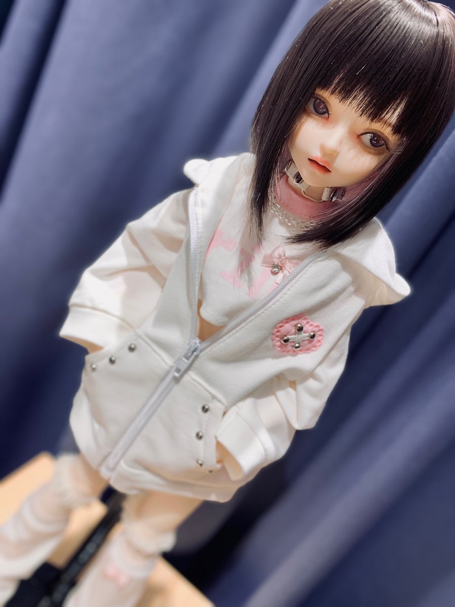 DOLK DIKADOLL 可動ハンド メイク有 short nail 1/4 jointed hand