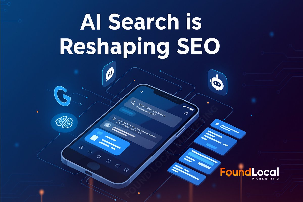 FoundLocalMktg's tweet image. AI Search is reshaping SEO

It’s no longer just about keyword rankings or Google traffic, now it’s about being visible to AI agents like ChatGPT, Perplexity

Brands must optimize for how AI understands and uses their content
#SEO #DigitalMarketing #AIMarketing #ContentStrategy