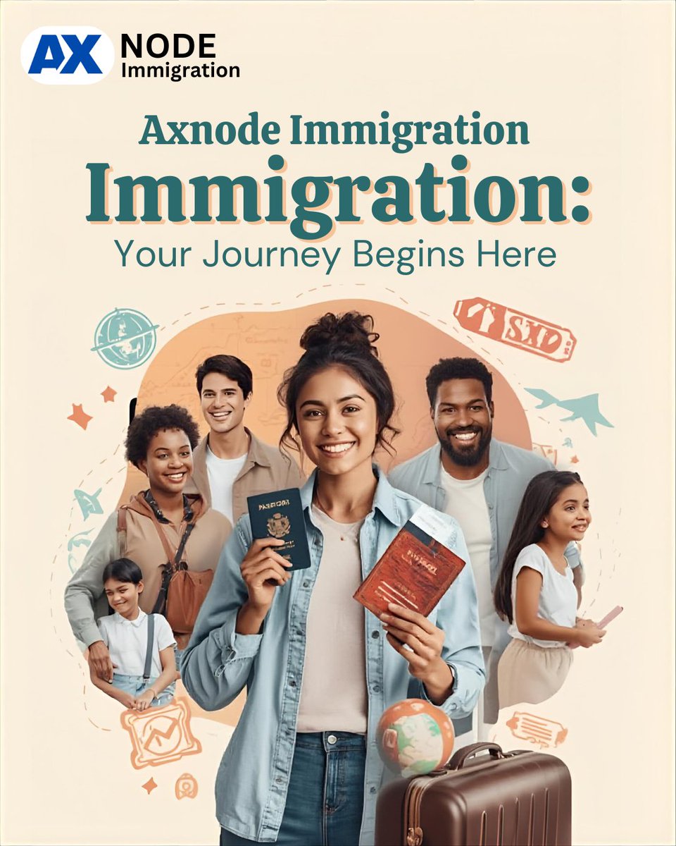Axnode's tweet image. Hashtags

#AxnodeImmigration #ImmigrationConsultantDelhi #StudyAbroad #CanadaPR #AustraliaPR #WorkVisa #StudentVisa #VisitorVisa #axnodeimmigrationreviews