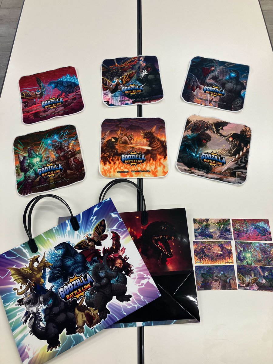 ゴジラフェス　2025 限定　配布　特典　ステッカー　ショッパー　タオル　等 ゴジラフェス 2025 限定 配布 特典 ステッカー ショッパー タオル 等