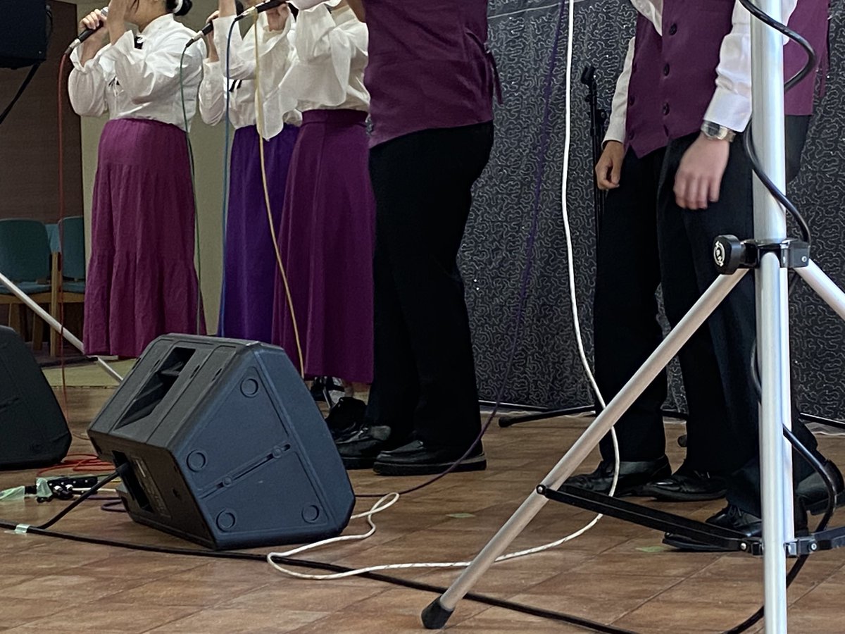 【ライブ情報】
学祭アカペラライブ  穂国祭 2日目
第1部、開始しました✨