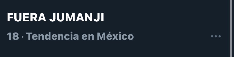 lacomadritaof_'s tweet photo. FUERA JUMANJI tendencia 18 en todo México #LaGranjaVIP https://t.co/KbIo2GvVW2