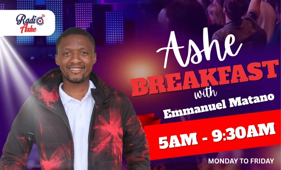 Bwana Yesu Asifiwe Msikilizaji! Happy New Week! Umeamkaje? Karibu tuianze wiki kwa baraka kwenye mpango bab'kubwa #AsheBreakfast ukiwa nami <a href="/EmmanuelMatano4/">Emmanuel Matano</a>   <a href="/radio_ashe/">Radio Ashe</a>  , Unacheck in ukiwa wapi? Call 07 12 000014 Sms 07 12 04 00 10
