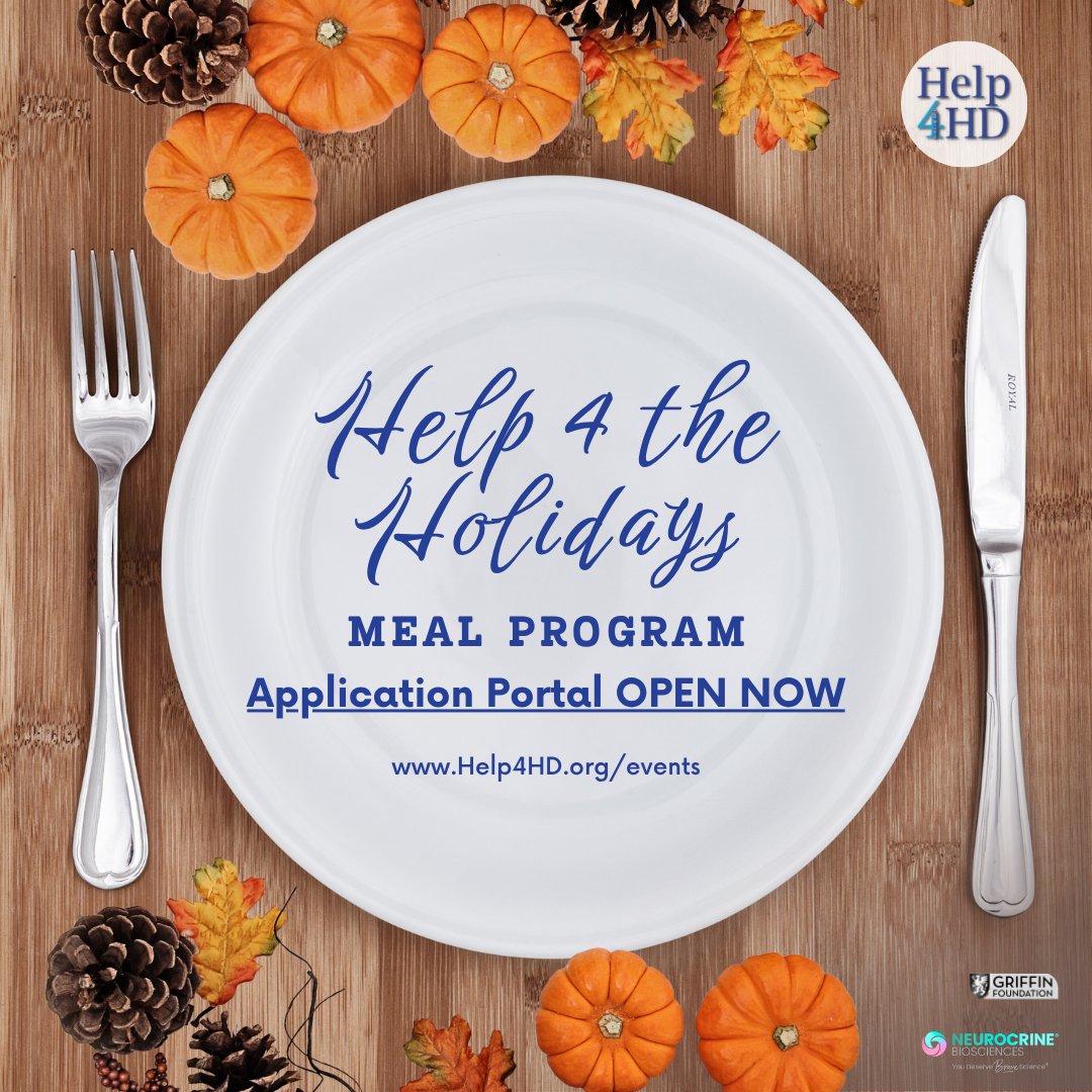 Help4HDI's tweet image. 🍂APPLY NOW!🍂 

#Help4theHolidays is pleased to be giving qualifying #HD/ #JHD families relief towards a #holiday meal. #Help4HD&apos;s #HolidayRelief meal program portal is now OPEN! (First-Come, First-serve)

Details: help4hd.org/events-1/help-…