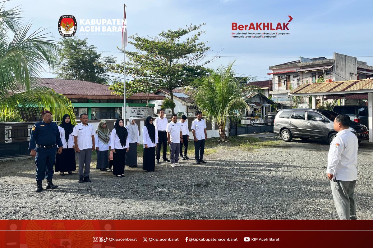 KIP_Acehbarat's tweet photo. Sekretaris KIP Aceh Barat mengajak seluruh pegawai untuk terus memperkuat kerja sama dan semangat kebersamaan dalam menyelesaikan berbagai tugas-tugas kepemiluan.

#kpumelayani https://t.co/HtoE9dgPNW