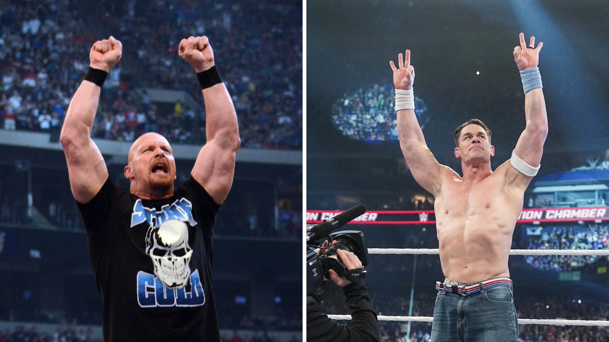 vurawrestling's tweet image. you CANT name a single wrestler that can sell out an arena by themselves that’s not stone cold or john cena.

i’ll give you $100 bucks if you can