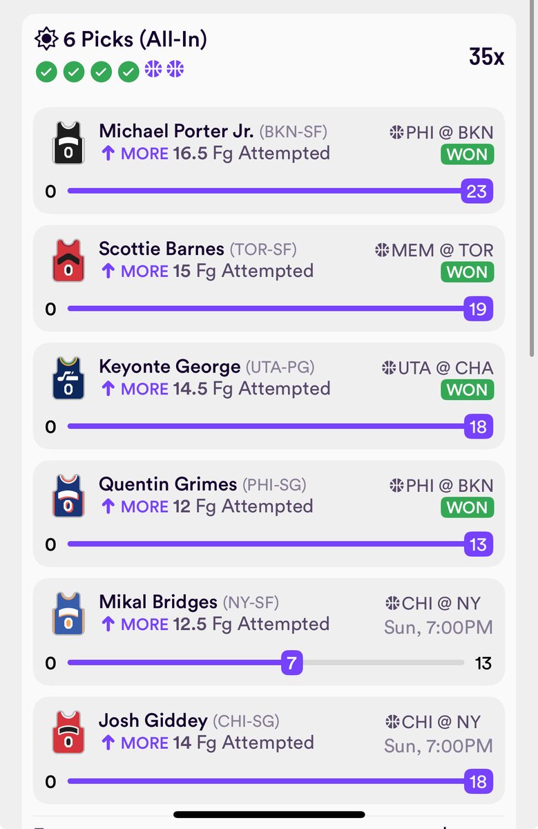 Damm Mikal just went Steve Nash mode  i should’ve took og anunoby ! I would’ve been up hella bread 😴