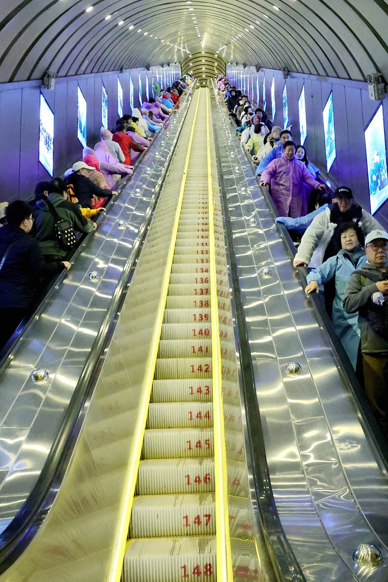 PuebloEnLnea's tweet image. ¡Imagínese subir a la montaña en #ascensor! El 26 de octubre, unos turistas ascendieron en un elevador de 897 metros de longitud hasta la cima de la emblemática montaña Tianmen en #Zhangjiajie, provincia de #Hunan, #China.
#ChinaTurismo
