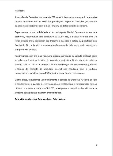 Rede de Comunidades e Movimentos Contra Violência tweet media