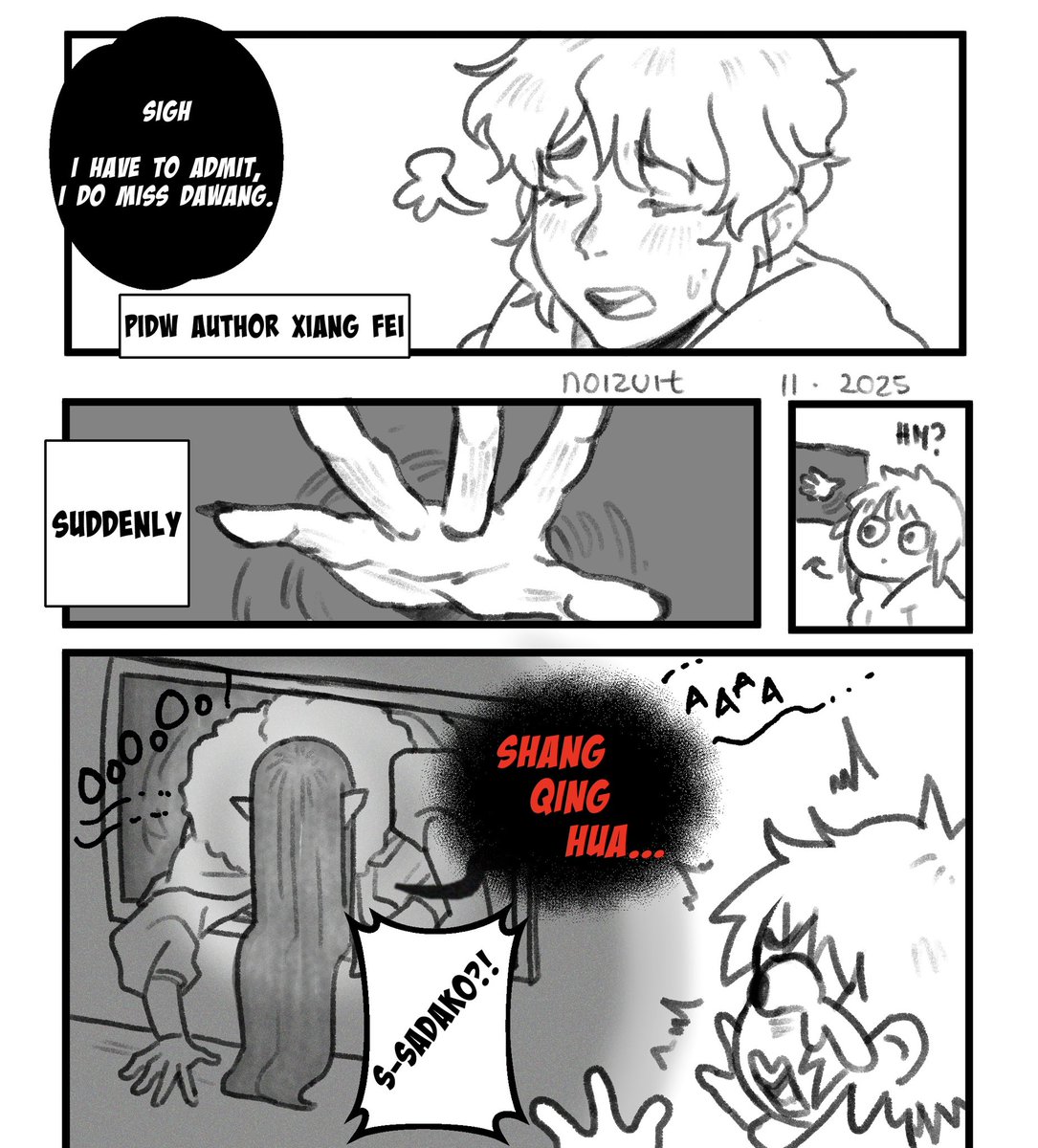 noizuit's tweet image. I went the Sadako Bei route. 🧍‍♂️

#svsss #moshang