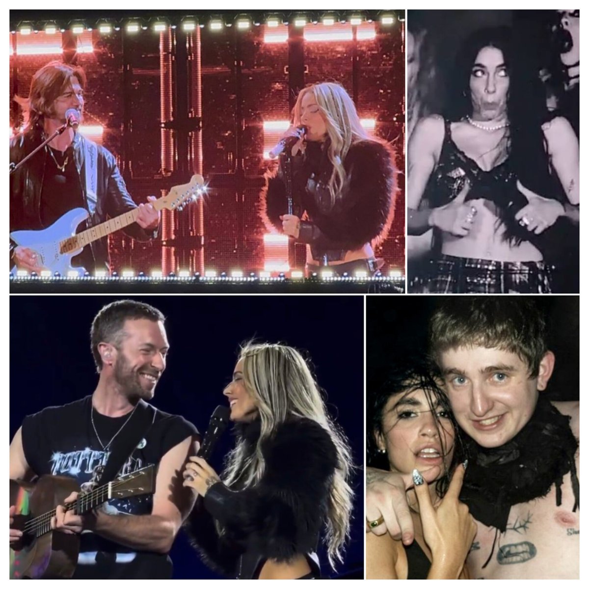 Tini: Hoy me acompañan Chris Martin de Coldplay y Juanes. 

Lali: Hoy le dedico una nueva pose a Milei, y me acompañan Dillom y Taichu. 

JSJSJ Ahora entiendo la bronca y el resentimiento de muchos.