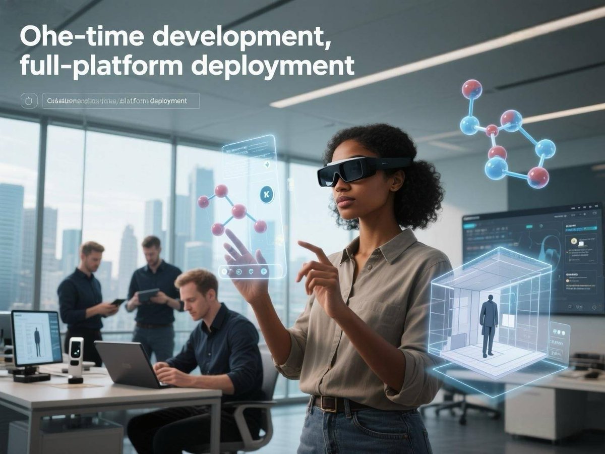 WigainXR's tweet image. Build XR apps for all platforms, not just one. Wigain XR&apos;s Oasis Open Platform lets you create spatial apps once, then deploy everywhere. Reach more users. Earn more. This means big wins for individual devs and enterprises. What XR app are you building?  #Wigain #SpatialComputing