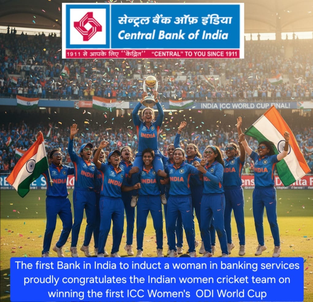 In the midnight, the world heard the roar in mid of the city and witnessed the power of Indian women. A billion hearts filled with joy echo the same tune , representing the unity and integrity of the nation. 
"हम सभी भारतवासियों को इस विजय की शुभकामनाएँ" जय हो 🎉🎉
#WorldCup