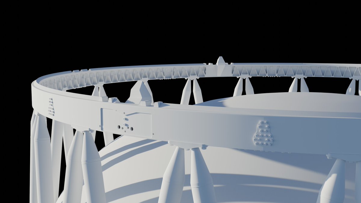 Space_Crab_08's tweet image. Superheavy booster block 3 interstage explanation!

#SpaceX #Starship #Superheavy

A Thread🧵Pt: 1 of 19