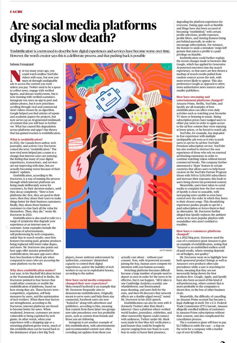 Enshittification. This is it.