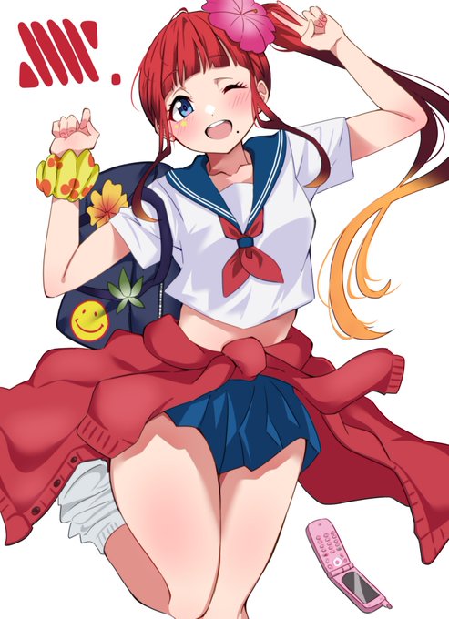 平成ギャルちせちゃん落書き 