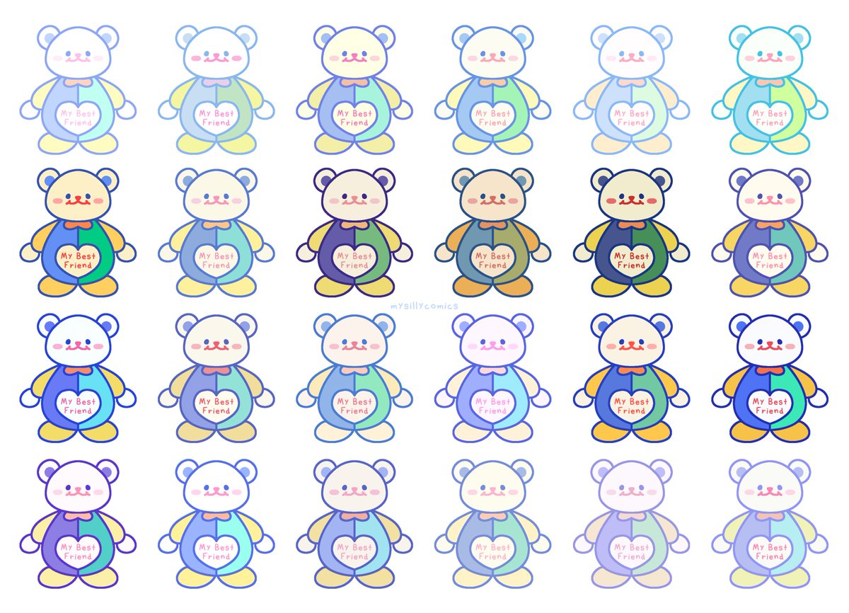 mysillycomics's tweet image. playing with Bohug&apos;s colors
