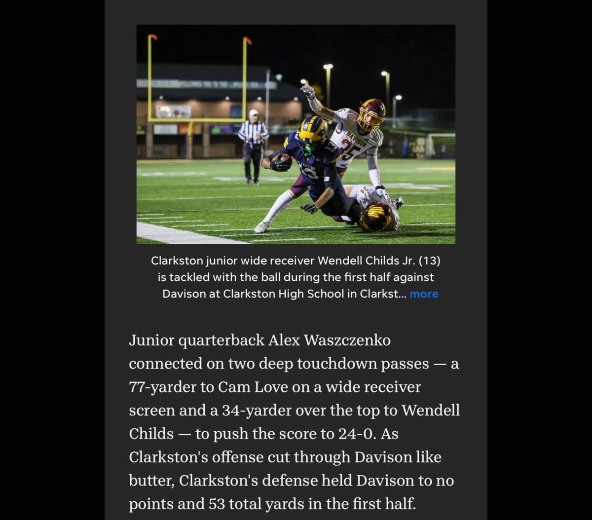 wendell_childs's tweet image. We had a Great team Win Friday night! #GoWolves #nodaysoff #clarkstonvseverybody