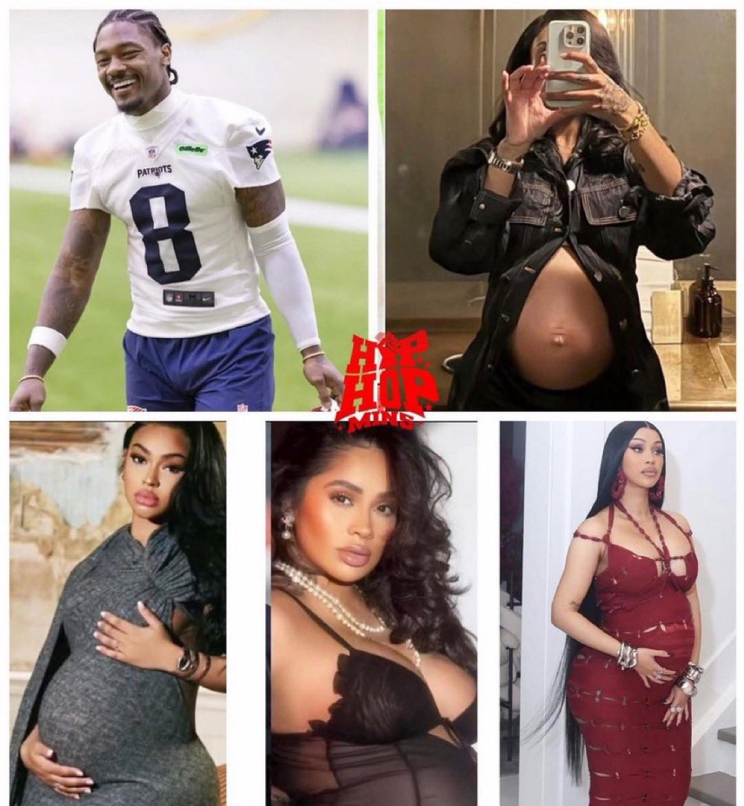 AkademiksTV's tweet image. Stefon diggs currently has 4 kids on the way with 4 different birds each of them as dumber than the last 🐐
