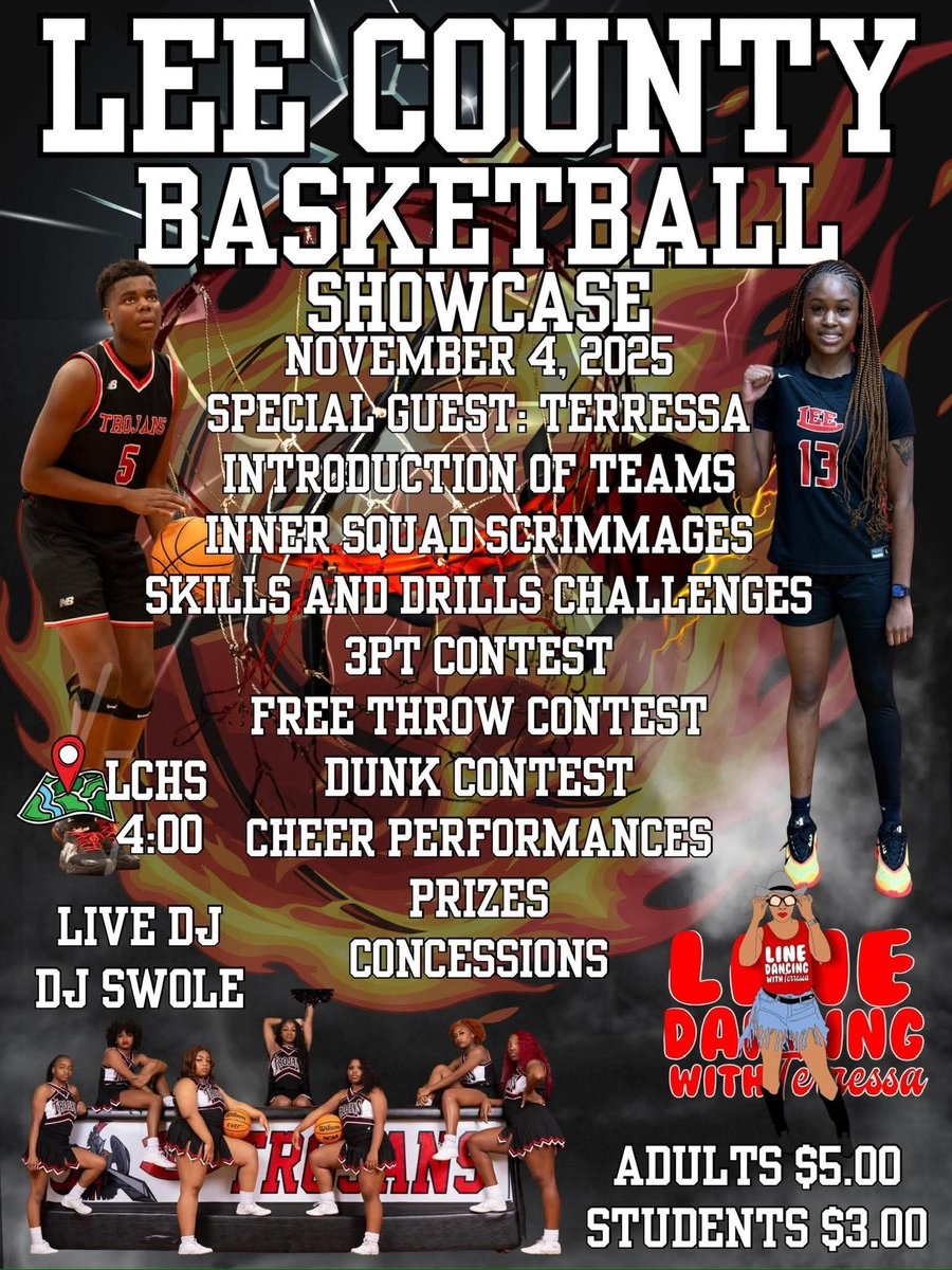 Lee County Lady Trojans Basketball tweet media
