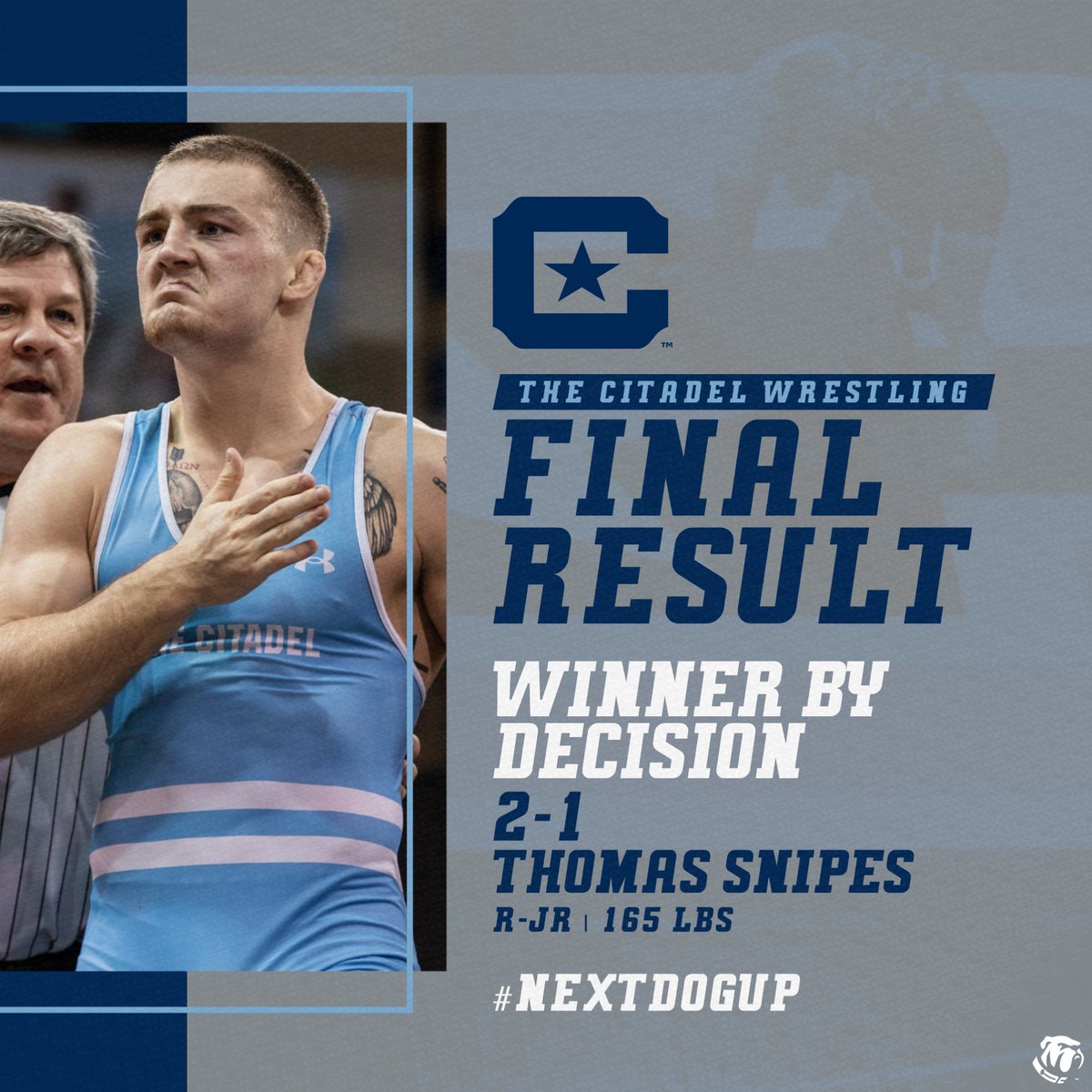 Shoutout to Thomas Snipes, who secured a gold-medal finish in the 165 lbs division at the Southeast Open earlier today 🥇

Notably, the redshirt junior topped Minnesota's Andrew Sparks in the title bout, earning revenge for his NCAA first-round loss last year!

#NextDogUp