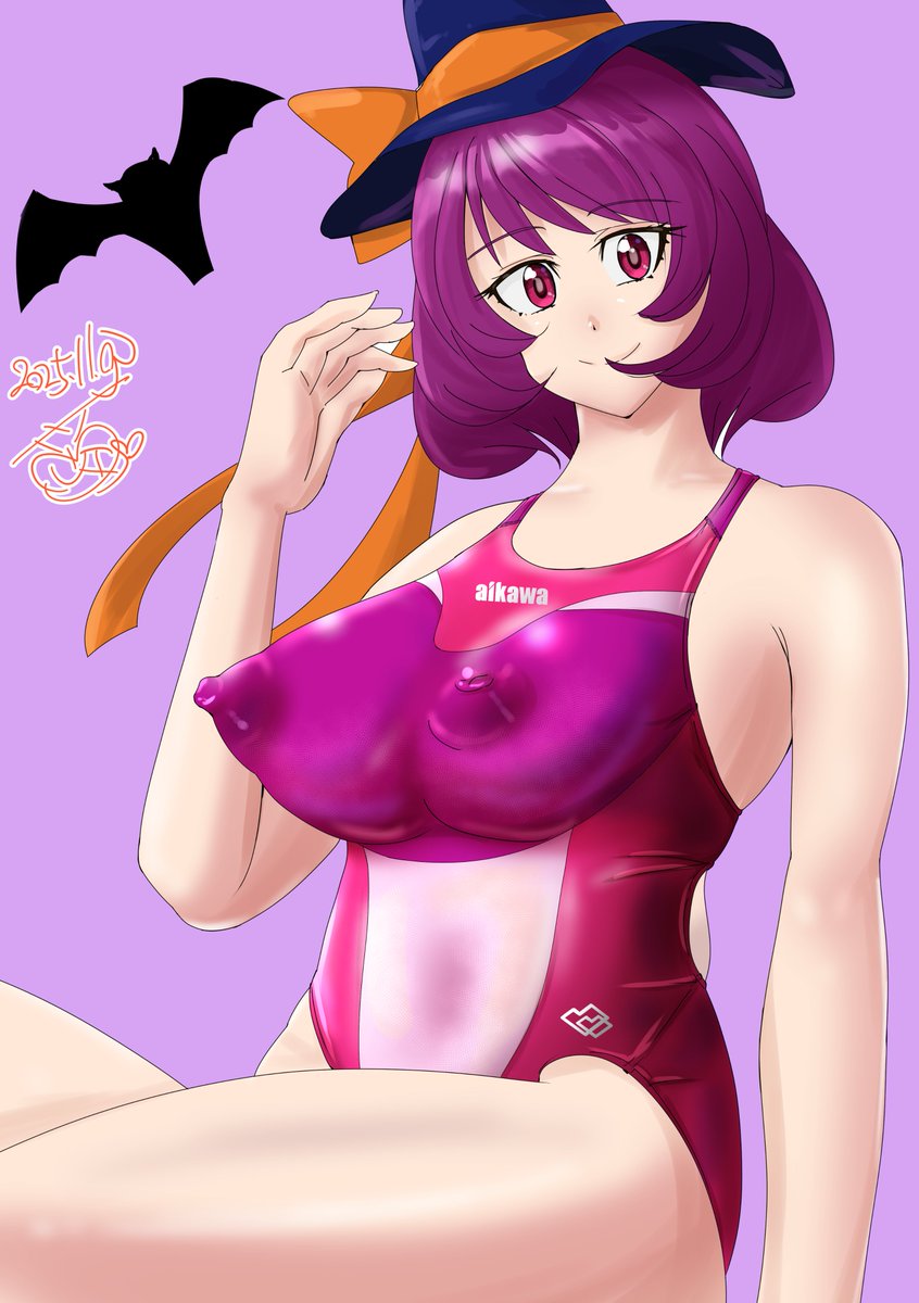 一足遅いお姉ちゃんのハロウィンイラストです🎃 