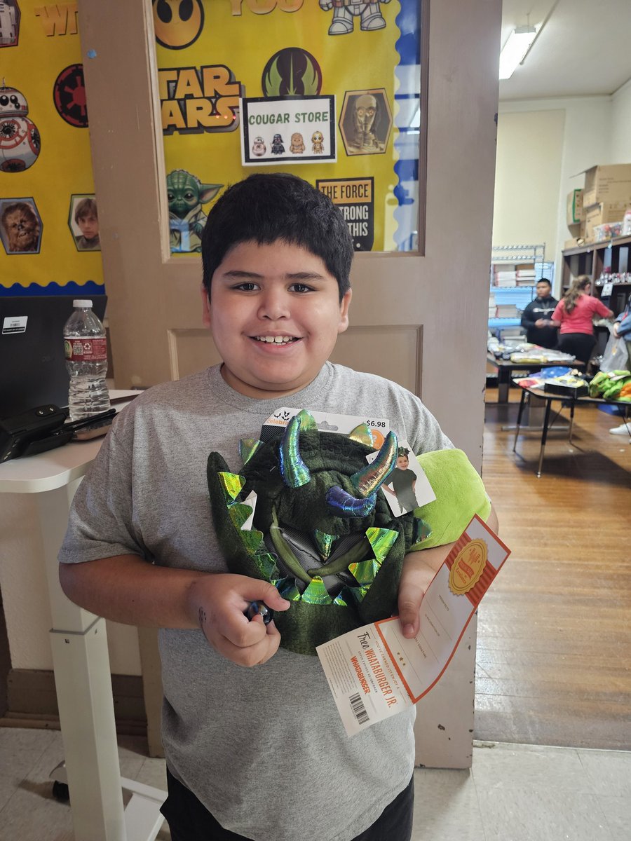 Thank you to Strengthening Families Inc. for providing our community with costumes that we were able to showcase in our Cougar Store 💛💙 <a href="/ChristinReeves/">Christin Reeves</a> <a href="/FouseBrenda/">Brenda Fouse</a> <a href="/LeslieEspinal4/">Leslie Espinal</a>