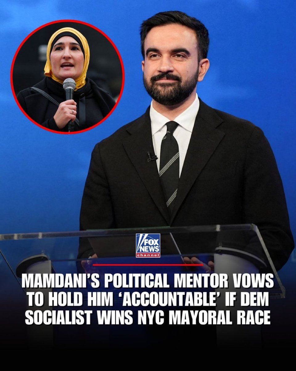 BREAKING: Zohran’s top advisor, Linda Sarsour, says that she'll ensure Zohran Mamdani fulfills his campaign promises, including dismantling the NYPD unit that polices terrorism threats, protests and riots, if he's elected.
